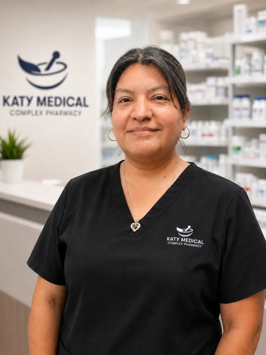 Leopoldina Moreno-Lasker, Pharmacy Technician at Katy Medical Complex Pharmacy
